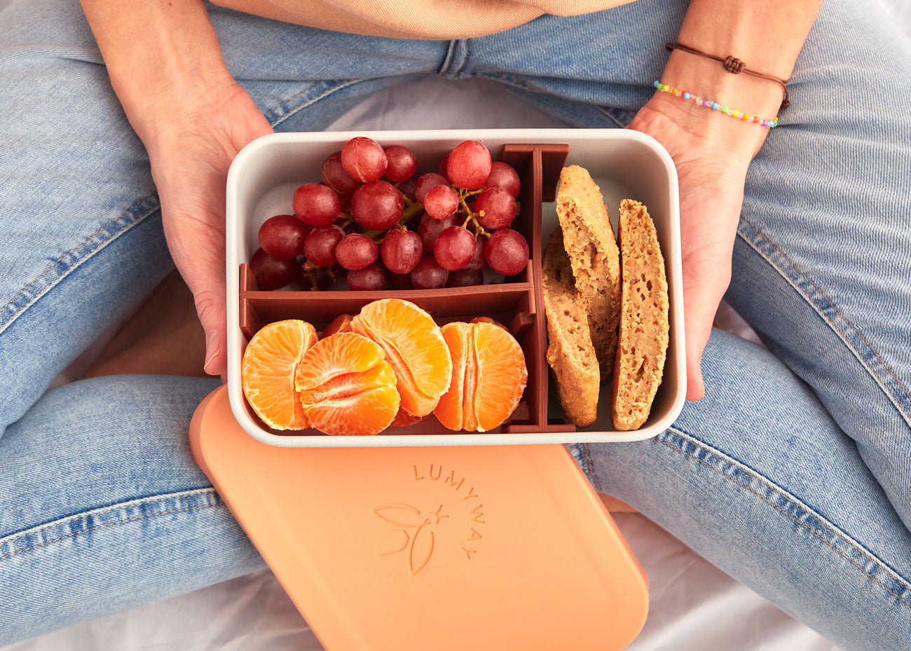 LUMYWAY Lunch Box Peach